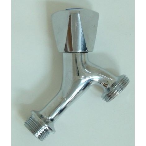 Grifo lavadora simple 1/2x3/4" lat/cr s&m