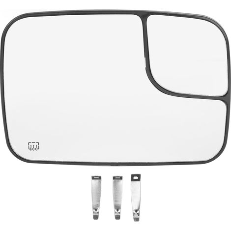 Vetro specchietto laterale 5161011AA riscaldato, ricambio per DODGE RAM 1500 2500 3500 PICKUP 2005 – 2009 destro. (1/5)