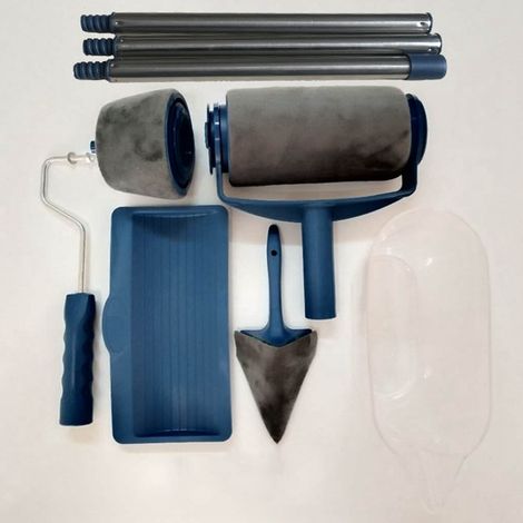 Trommelpinselset für den Heimgebrauch, Farbroller, Pinsel (6-teiliges Set) (1/5)