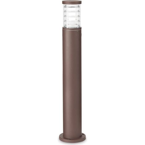 Ideal Lux Tronco - 1 Licht Poller Licht Kaffee IP44
