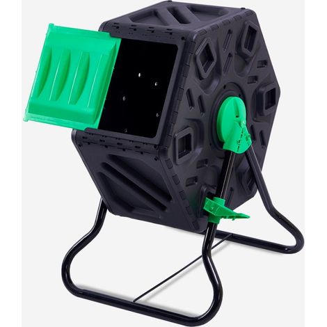 Compostiera domestica da giardino 65L composter girevole Soyle