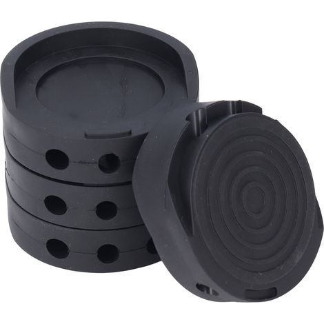 Anti-Vibration Rubber Foot Pads for Washing Machines, 4 Pieces, Non-Slip for Home Furniture Feet (1/5)