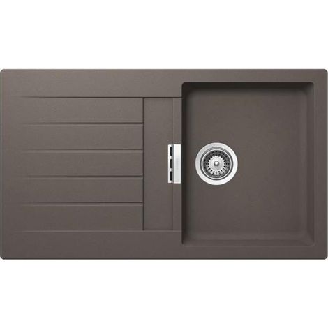 Schock Einbauspüle Cristadur Signus D-100 A Silverstone SIL Exzenterbedienung (1/3)