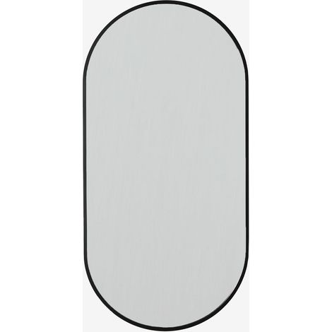 Espejo de pared ovalado en aluminio 35x70 cm Elbert SKLUM (1/5)