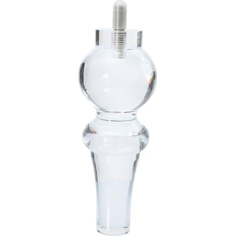 Pieds de support transparents en acrylique pour meubles - protège-sols résistants, rehausseurs - 1 pièce, compatibles avec canapés, bancs, lits, tables. (1/5)