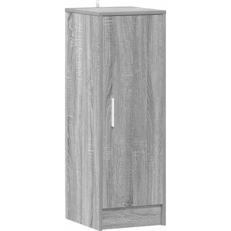Maison Exclusive - Scarpiera Grigio Sonoma 32x35x92 cm in Legno Multistrato
