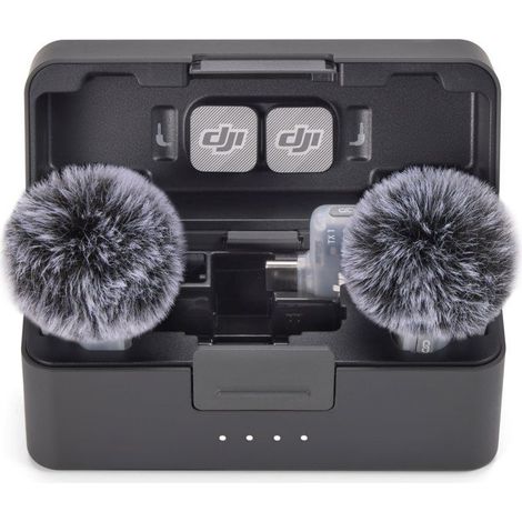 Micrófono inalámbrico - DJI - Mic Mini 2 - 2 TX - 1 RX móvil - Estuche de carga (1/5)