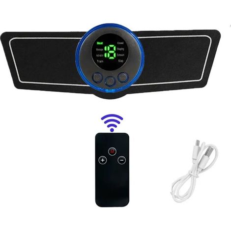 Appareil de massage musculaire EMS pour le fitness, le renforcement des muscles abdominaux et des hanches, l'amincissement du corps et la mise en forme du corps à domicile01035-AquaForge