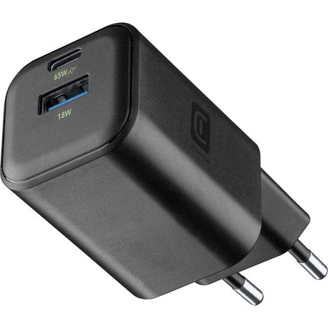 Cellularline MULTIPOWER 2 GAN ENTRY A C 65W (1/5)
