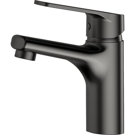 Essebagno Full Miscelatore per lavabo grigio gunmetal
