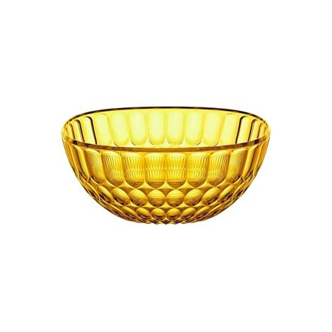 Guzzini - Vanity, contenedor 25 cm, amarillo azafrán, en SAN Bio-based y SMMA Bio-based - TERRA