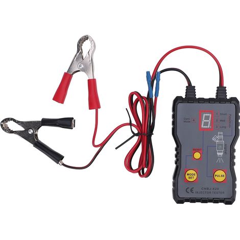 Kit de testeur d'injecteur de carburant, 4 Modes d'impulsion, Machine de Test de fluide pour automobile et moto CNBJ-620 12V (1/5)
