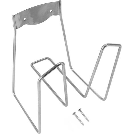 Garden Hose Holder Heavy Duty Hose Hanger Wall Mount for Water Hose Extension Cords Stainless Steel (1/5)