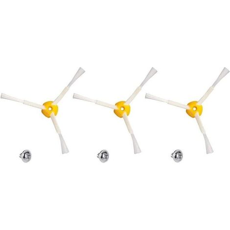Kit d'accessoires de brosses latérales de rechange pour iRobot Roomba Series 500,600,700 i-Robot Roomba Kit de brosses latérales pour aspirateur Roomba (1/5)