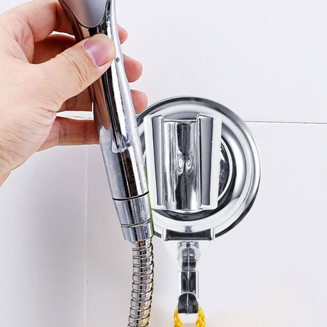 Support de Douche–Support de Base de Douche en ABS fixé à 360 Degrés avec Ventouse–Installation (1/5)
