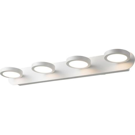 Italux Kendra - Moderne LED-Wandleuchte Weiß, Warmweiß 3000K 1260lm