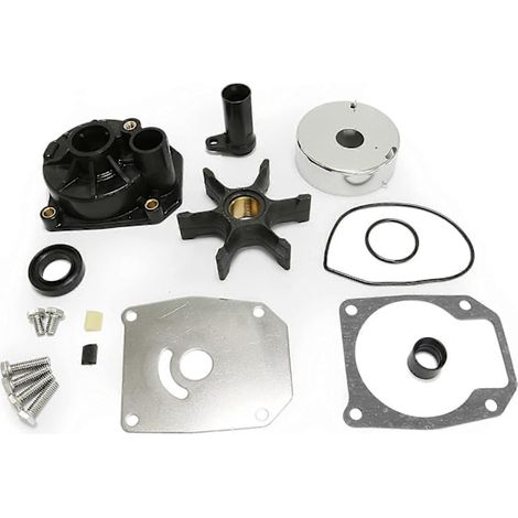 Kit de reparación de bomba de agua para motores Evinrude Johnson (60 hp, 65 hp, 70 hp, 75 hp) (incluye cuña de la carcasa) 432955 OMC Sierra 183389 (1/4)
