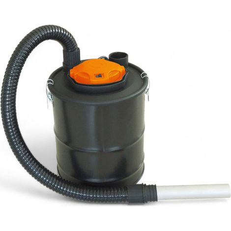 Aspiracenere per stufe pellet forni e barbecue fusto in acciaio lt 15 (1/2)