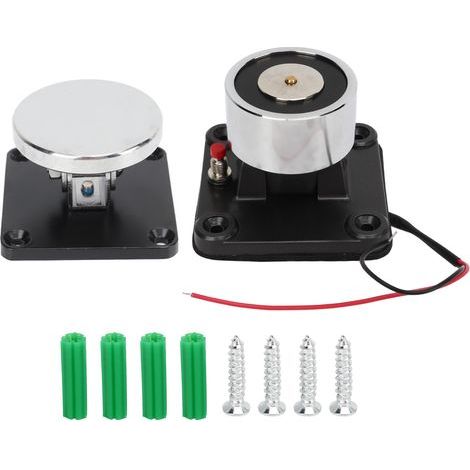 Elektromagnetischer Brandschutz-Türstopper, normalerweise offen, rauchdichtes Glas, Wandmontage