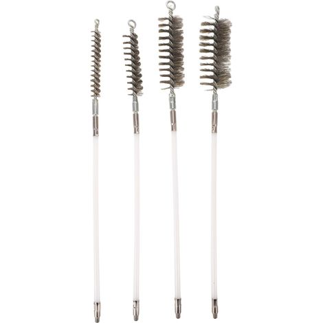 Brosse de nettoyage cheminée extensible (lot 4) avec connexion M8 (1/5)