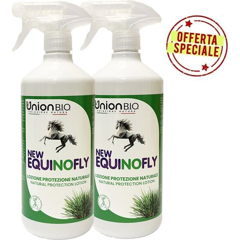 SET 2 STÜCK Citronella Teebaum und Eukalyptus Lotion für Pferde Abweisende Insekten und Mücken 2x1000ml