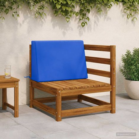 Coussin de dossier SOEST 100 % polyester Bleu royal (1/5)