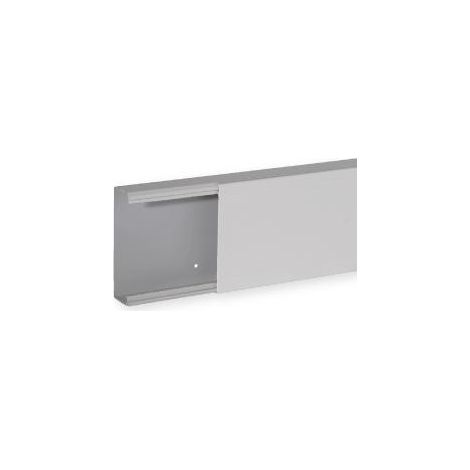 Goulotte de distribution non cloisonnable TA-E 100x40 1 compartiment grise IBOCCO B01825