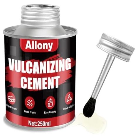 Vulkanisierender Reifenkleber, 250 ml Flicken, Fahrradflicken, Autoreifenflicken, schnelle und dauerhafte Haftung, Reparatur von Fahrradschläuchen, Autoreifen und Gummiventilen - (1/5)