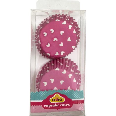 Stampi per muffin KUKI, 1 confezione - 60 pezzi (colori assortiti) (1/2)