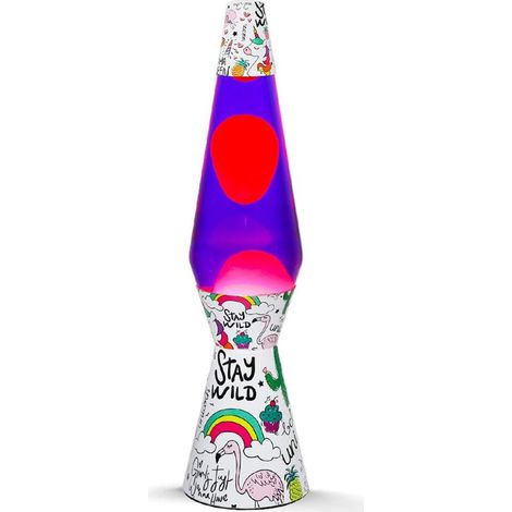 I-TOTAL - LAMPE À LAVE MAGMA & GLITTER (UNICORN) (1/4)