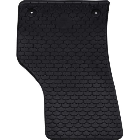 Tapis de voiture 4 pcs Noir Caoutchouc (1/5)