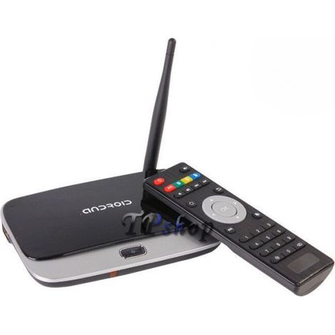 BOX LETTORE ANDROID TV SMART MEDIA PLAYER WIFI 1080P HDMI 8Gb FULL-HD AT918