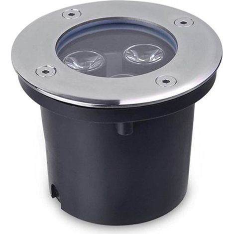 Spot LED de passage Aipiy 3w lumie're blanc froid 65 mm h 78 pour alle'es inte'rieures et exte'rieures