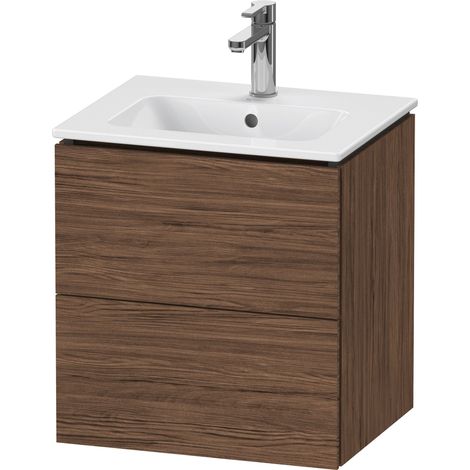Duravit L-Cube mueble bajo lavabo suspendido, Compact, 2 cajones,