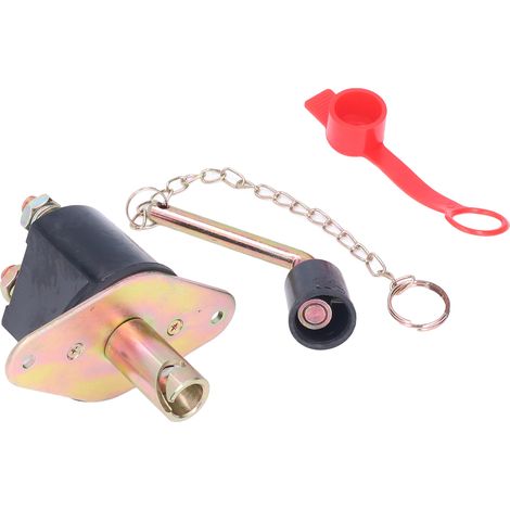 Interrupteur de batterie 300A 12‑24V métallique universel pour voitures, camping‑cars, bateaux et camions (1/5)