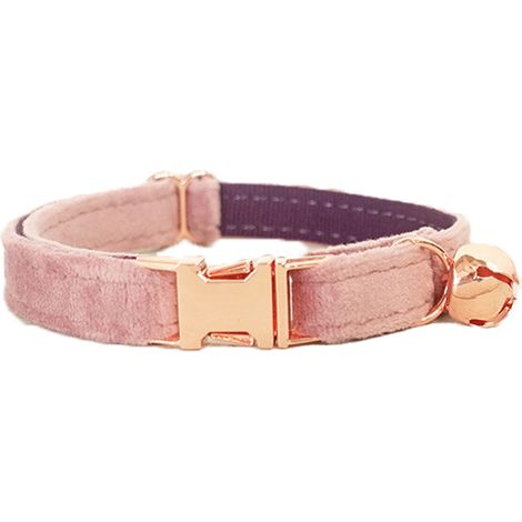 Collier Et Laisse Pour Chien En Velours - Ensemble Réglable Doux - Harnais Nylon Robuste - Accessoire Mode Canin - Lot De 1 (1/5)