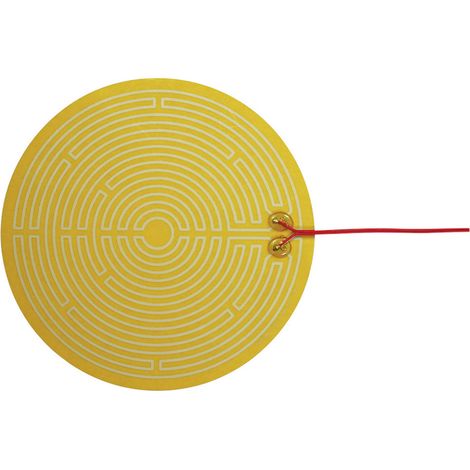 Thermo TECH Polyester Heizfolie selbstklebend 12 V/DC, 12 V/AC 19 W Schutzart IPX4 (Ø) 235 mm