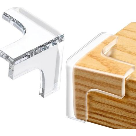 Lot de 28 protège-coins de table transparents, protections d'angle autocollantes pour bébé et enfant, tampons de sécurité pour meubles et tables (1/5)