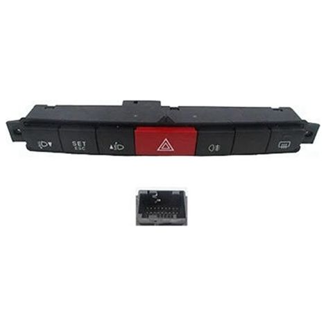 735498199 is applicable to hazard warning switches in left-hand drive Fiat vehicles. (1/4)