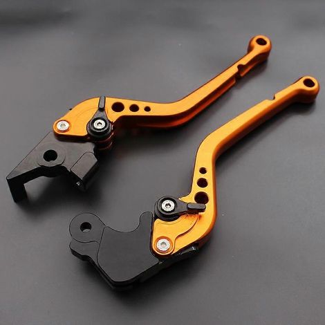 Convient aux freins Benelli 502C modifiés 302S, 752S Cub 500/250, embrayage Huanglong 600, klaxons de guidon (tige longue orange) (1/4)