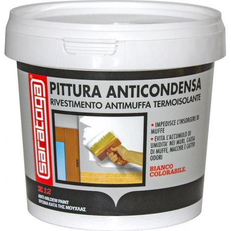 Saratoga 750ml z12 pittura anticondensa bianca colorabile