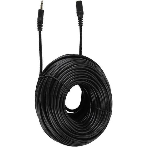 Câble d'extension audio jack auxiliaire 3,5 mm mâle vers femelle pour smartphone et casque stéréo, 30 m. (1/5)