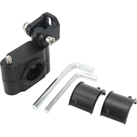 2 Supports Fixation Phare Moto 360° Orientables Aluminium Léger Pour Voitures Électriques Jeeps SUVs ATV (1/5)