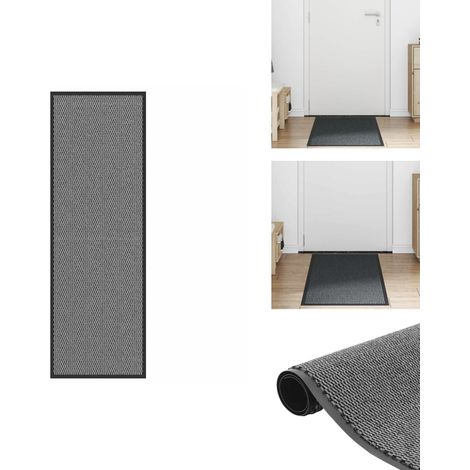 Paillasson anthracite 60x180 cm - Paillasson - Paillasson De Porte - Paillasson De Bienvenue - Paillasson De Porte Extérieur (1/5)