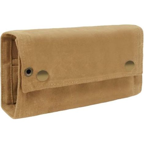 Sac de rangement en toile pour pot à épices pour camping, support de bouteille d'assaisonnement pliable avec trous de suspension, organiseur portable pour 9 bouteilles, kaki (1/2)