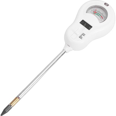 6 In 1 Soil Tester Digital Plant PH Humidity Temperature Sunlight Nutrient Levels Test Meter for Gardening Farming