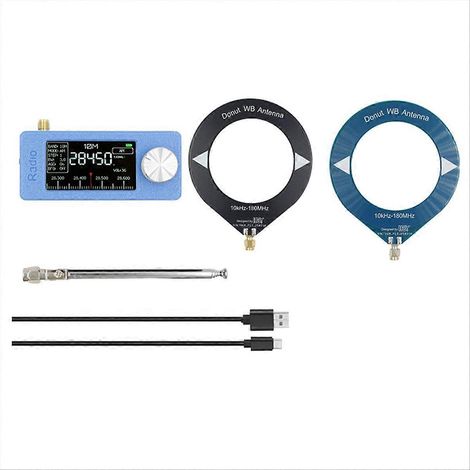 SI4732 Radio 10 kHz–180 MHz LSB USB AM/FM, Allband-Handfunkgerät, HF/SW/MW/VHF-Radioempfänger, ESP-32-S3 (1/5)