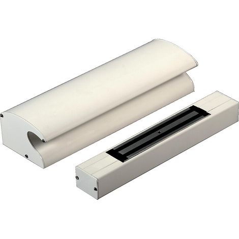 Bandeau ventouse 300 kg type GRS 331 en 400 mm alu brut à laquer - GROOM