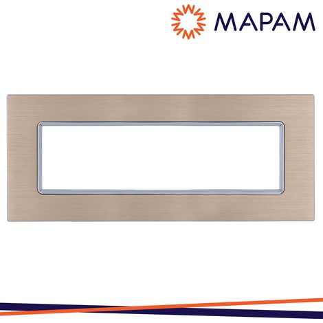 PLACCA ALLUMINIO 5006LL-2 T3 7P CHAMPAGNE