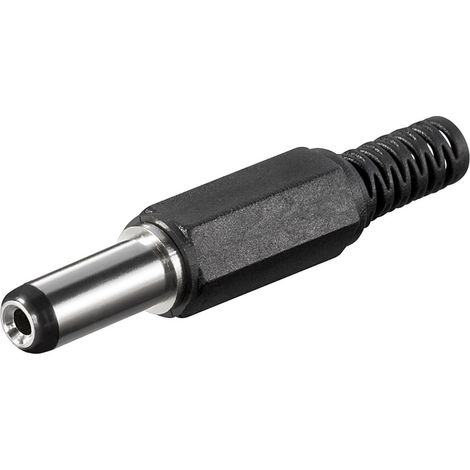 Conector Alimentacion DC 2,1x5,5x14mm Hembra Recto